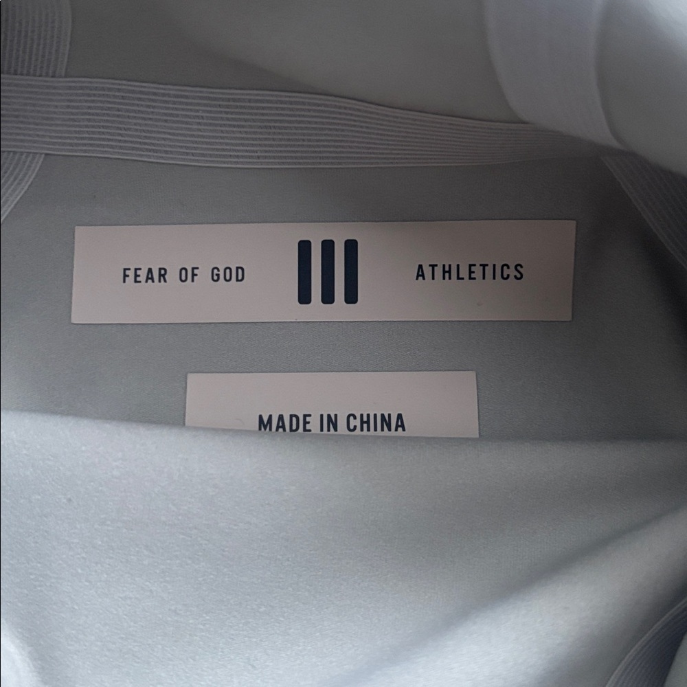 ADIDAS X FEAR OF GOD | Athletics Base Layer Crop Scuba Hoody in Sesame Sz Medium - Picture 11 of 14